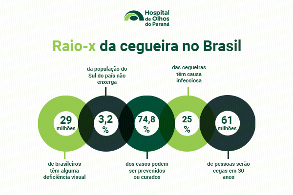 Segundo dados do IBGE de 2010, 3,5% da população brasileira tem deficiência visual e 29 milhões de pessoas têm alguma dificuldade permanente para enxergar, mesmo usando lentes ou óculos.