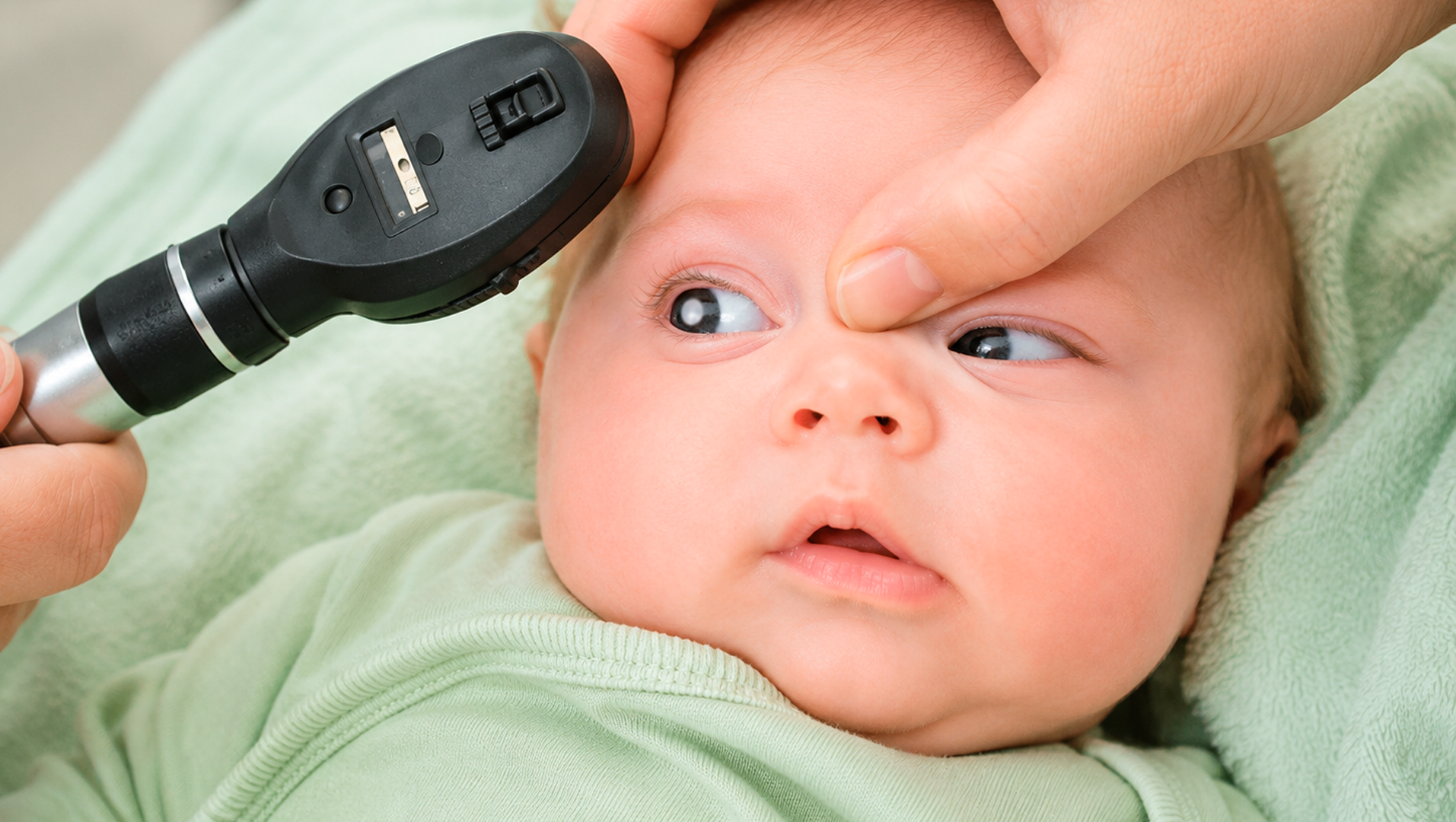 Primeiro exame de vista infantil